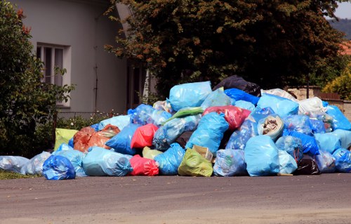 Residents benefiting from house clearance services in Swisscottage